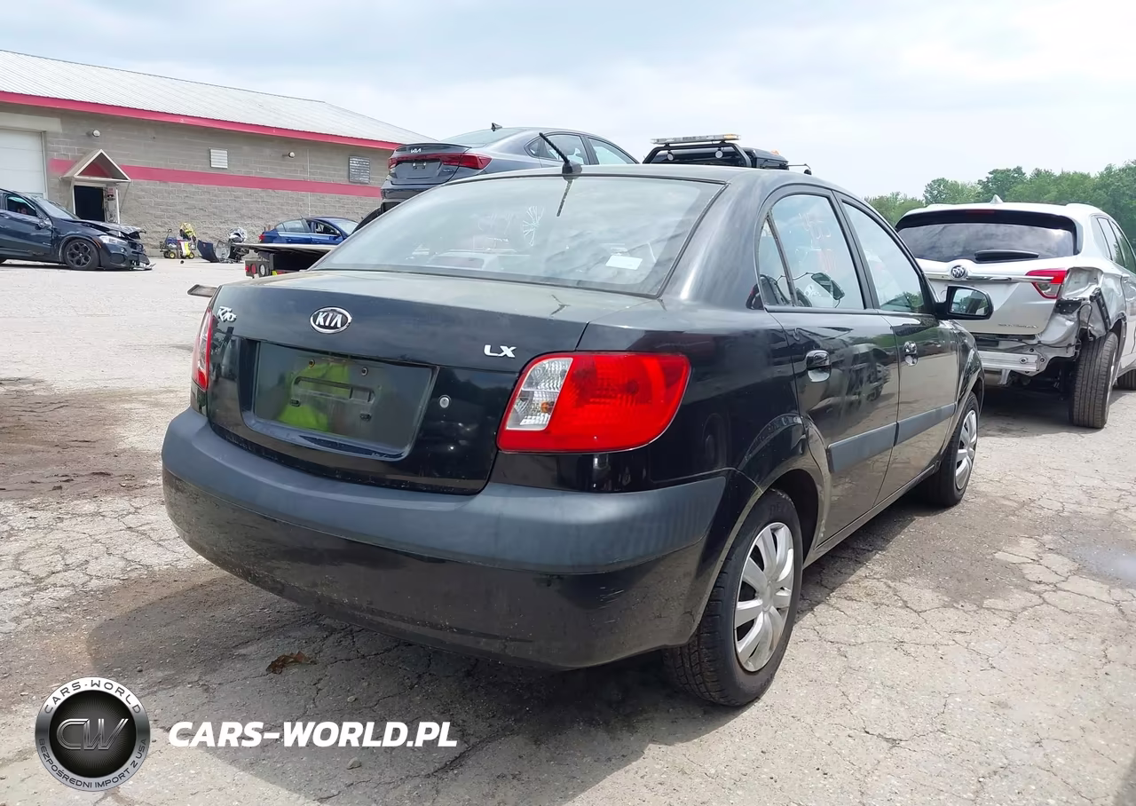 2007 Kia Rio Lx VIN:KNADE123176278684 - 4
