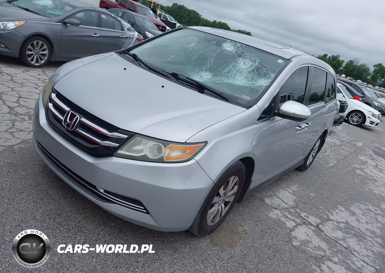2015 Honda Odyssey Ex-L VIN:5FNRL5H60FB049939 - 2