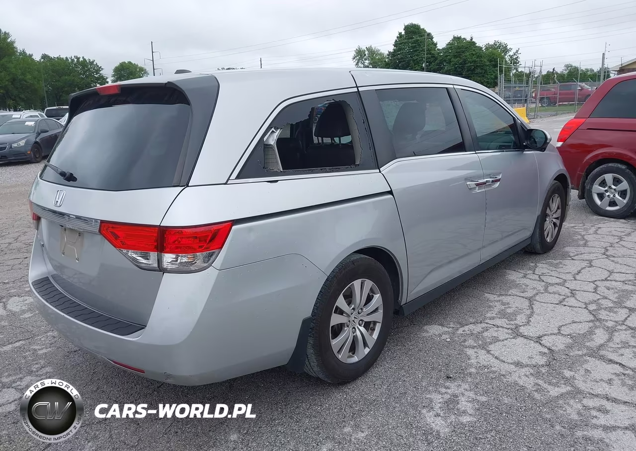 2015 Honda Odyssey Ex-L VIN:5FNRL5H60FB049939 - 4
