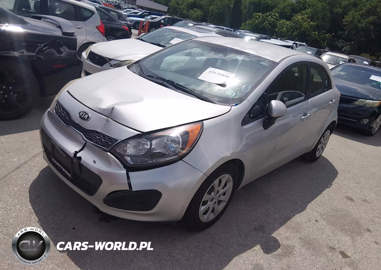 2015 Kia Rio Ex VIN:KNADN5A36F6423161 - 2