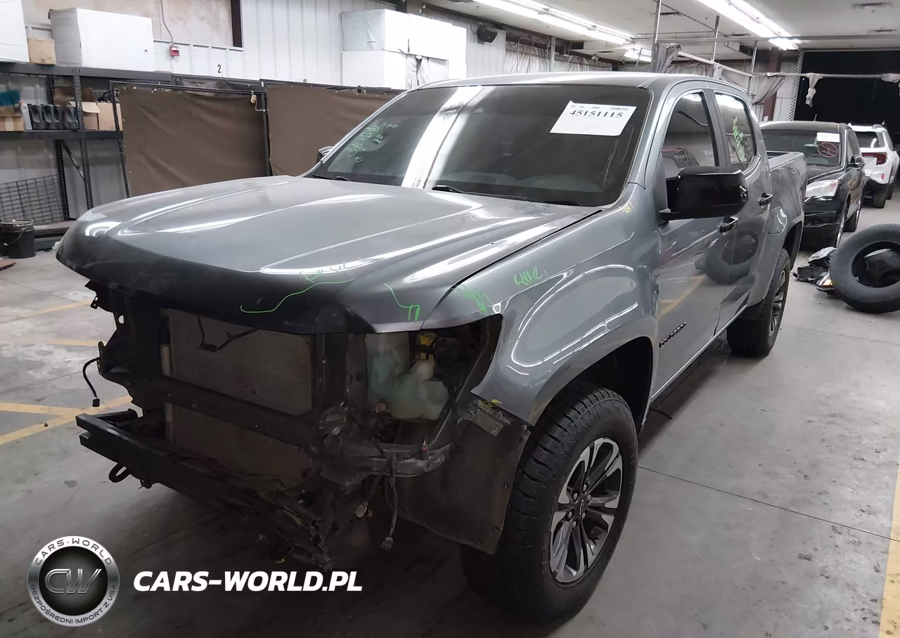 2021 Chevrolet Colorado 4Wd Short Box Z71 VIN:1GCGTDEN0M1164043 - 2