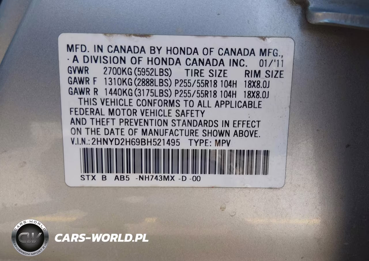 2011 Acura Mdx Technology Package VIN:2HNYD2H69BH521495 - 9