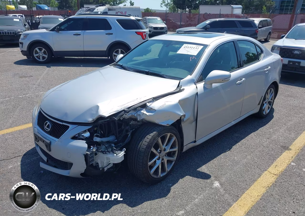 2011 Lexus Is 250 VIN:JTHBF5C25B5139207 - 2