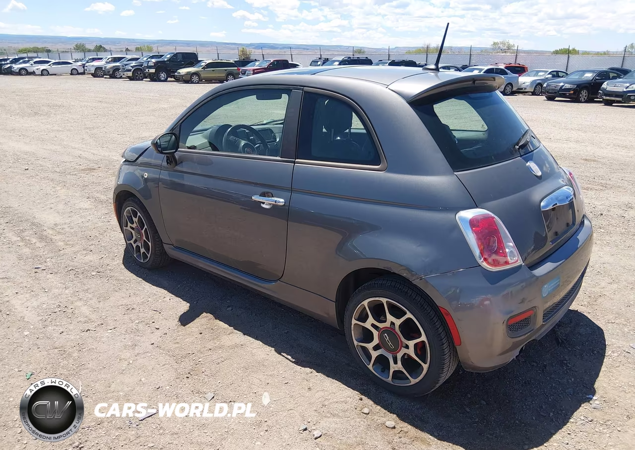 2012 Fiat 500 Sport VIN:3C3CFFBR1CT340604 - 3