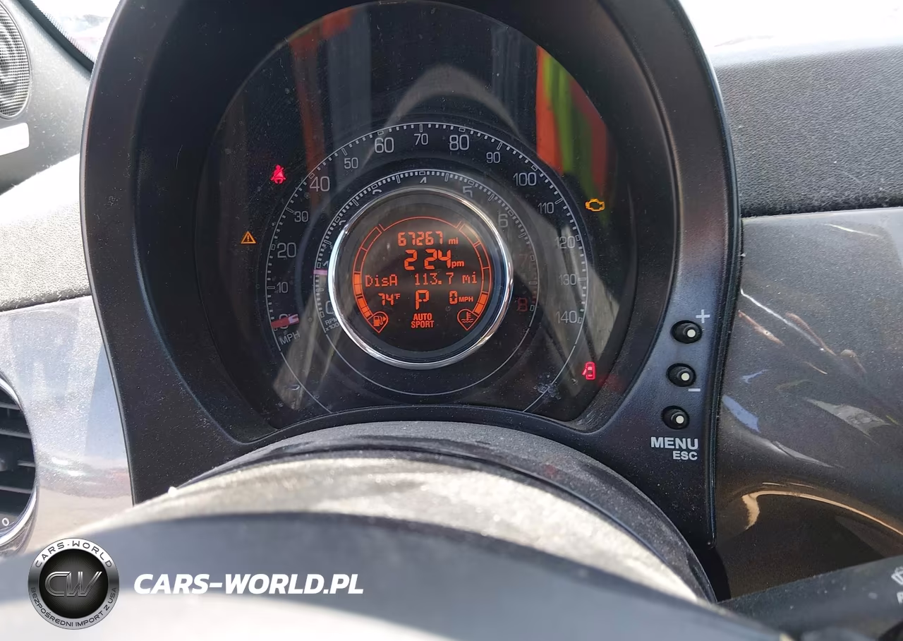 2012 Fiat 500 Sport VIN:3C3CFFBR1CT340604 - 7