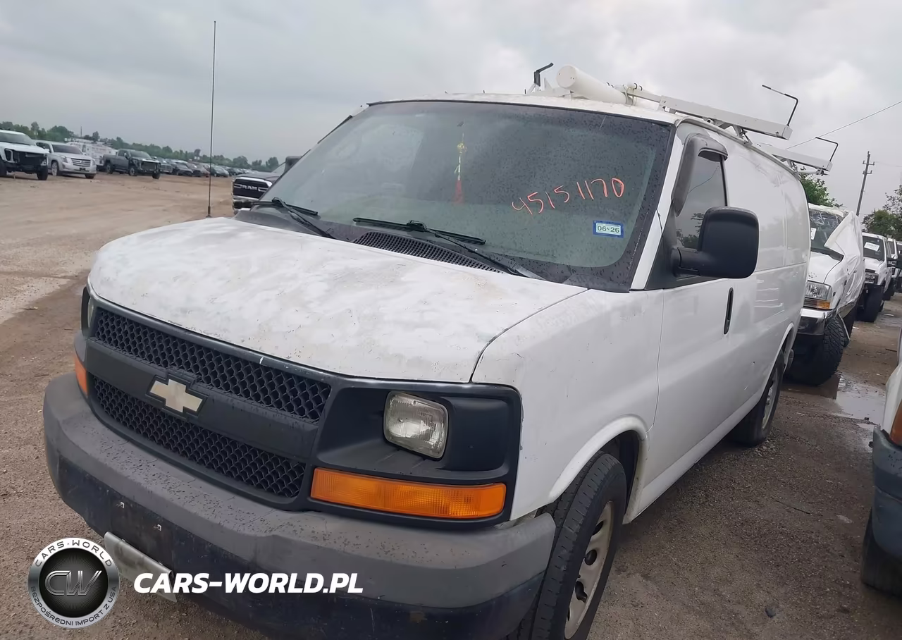 2009 Chevrolet Express 1500 Work Van VIN:1GCFG154091157123 - 2