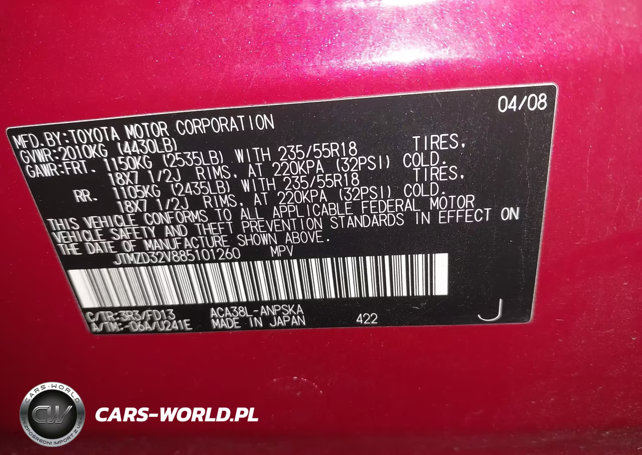 2008 Toyota Rav4 Sport VIN:JTMZD32V885101260 - 9