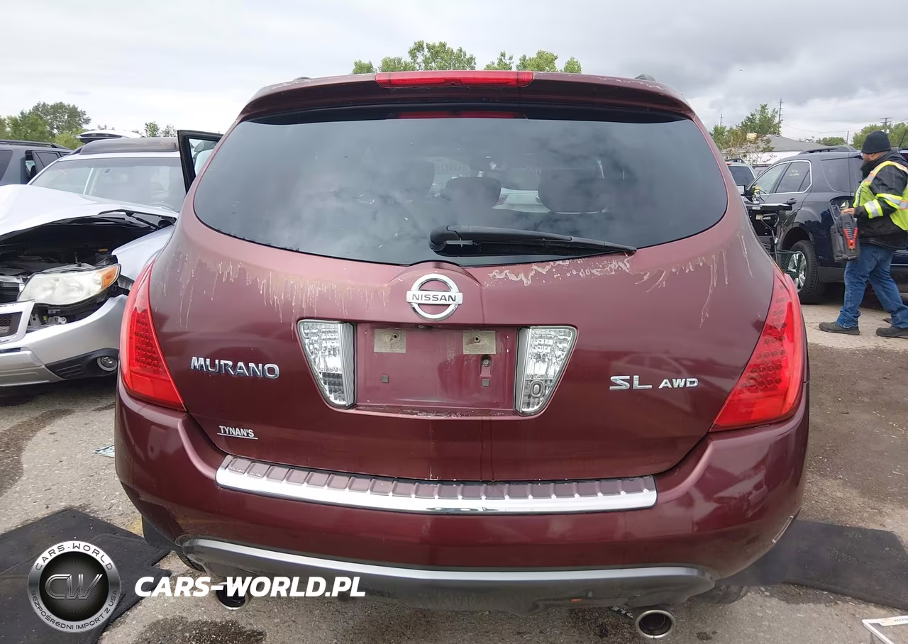 2007 Nissan Murano Sl VIN:JN8AZ08W57W662350 - 16