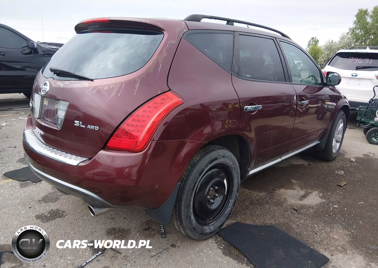 2007 Nissan Murano Sl VIN:JN8AZ08W57W662350 - 4