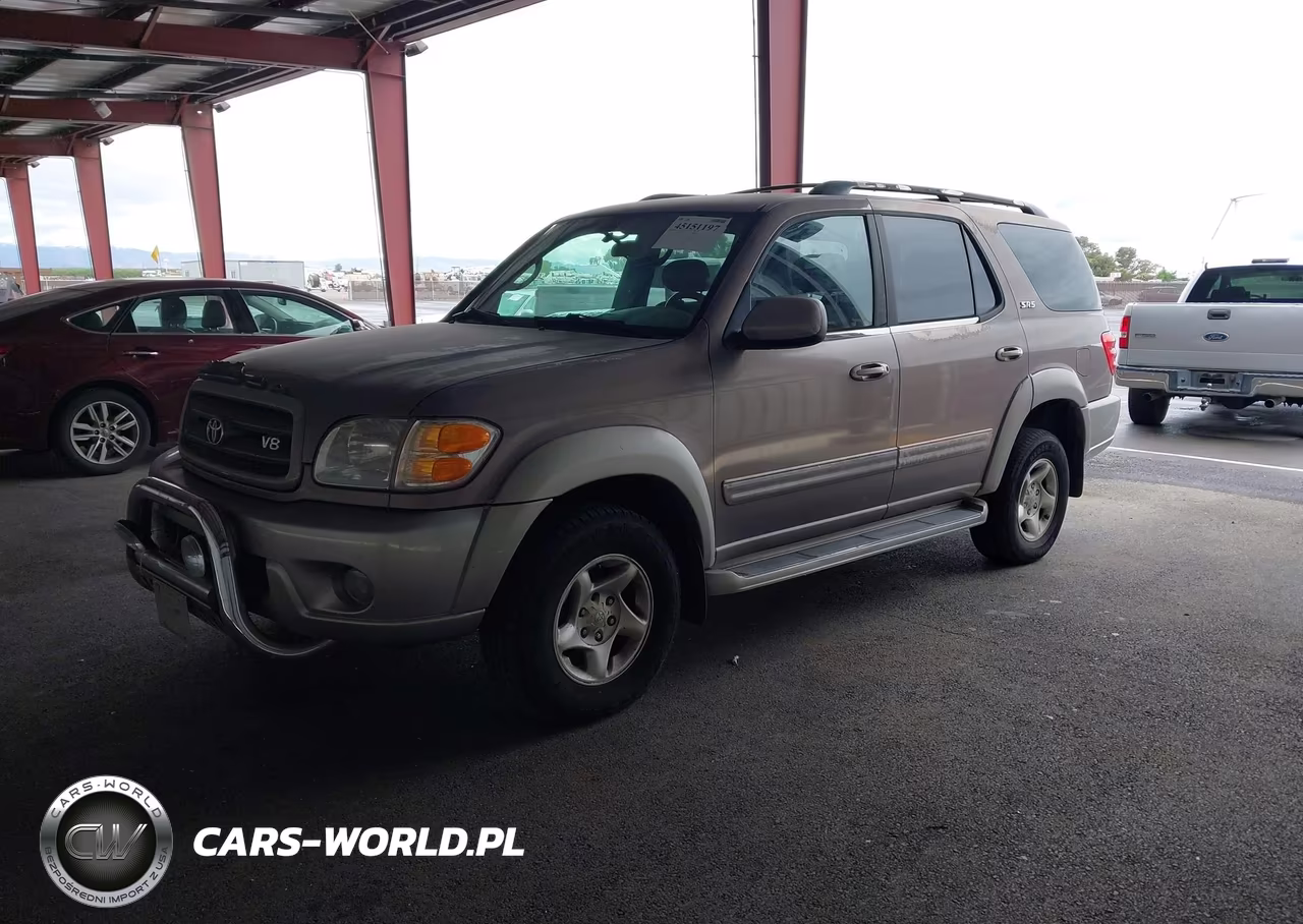 2002 Toyota Sequoia Sr5 V8 VIN:5TDZT34A82S058814 - 2