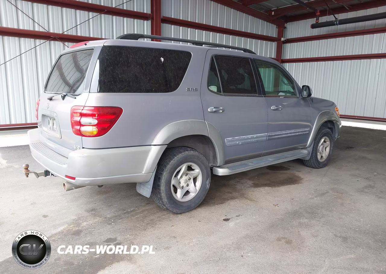 2002 Toyota Sequoia Sr5 V8 VIN:5TDZT34A82S058814 - 4