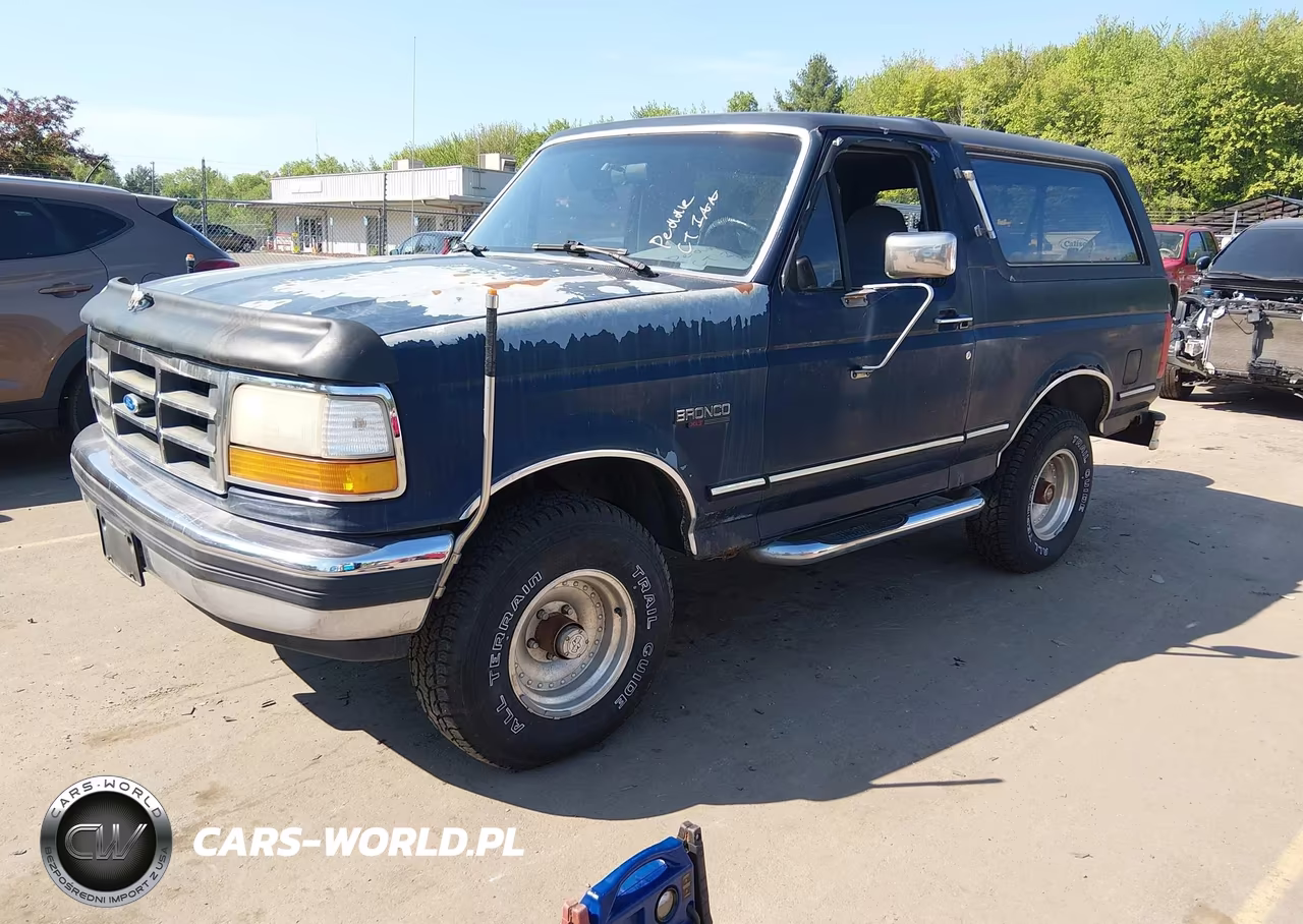 1992 Ford Bronco U100 VIN:1FMEU15H5NLA55060 - 2