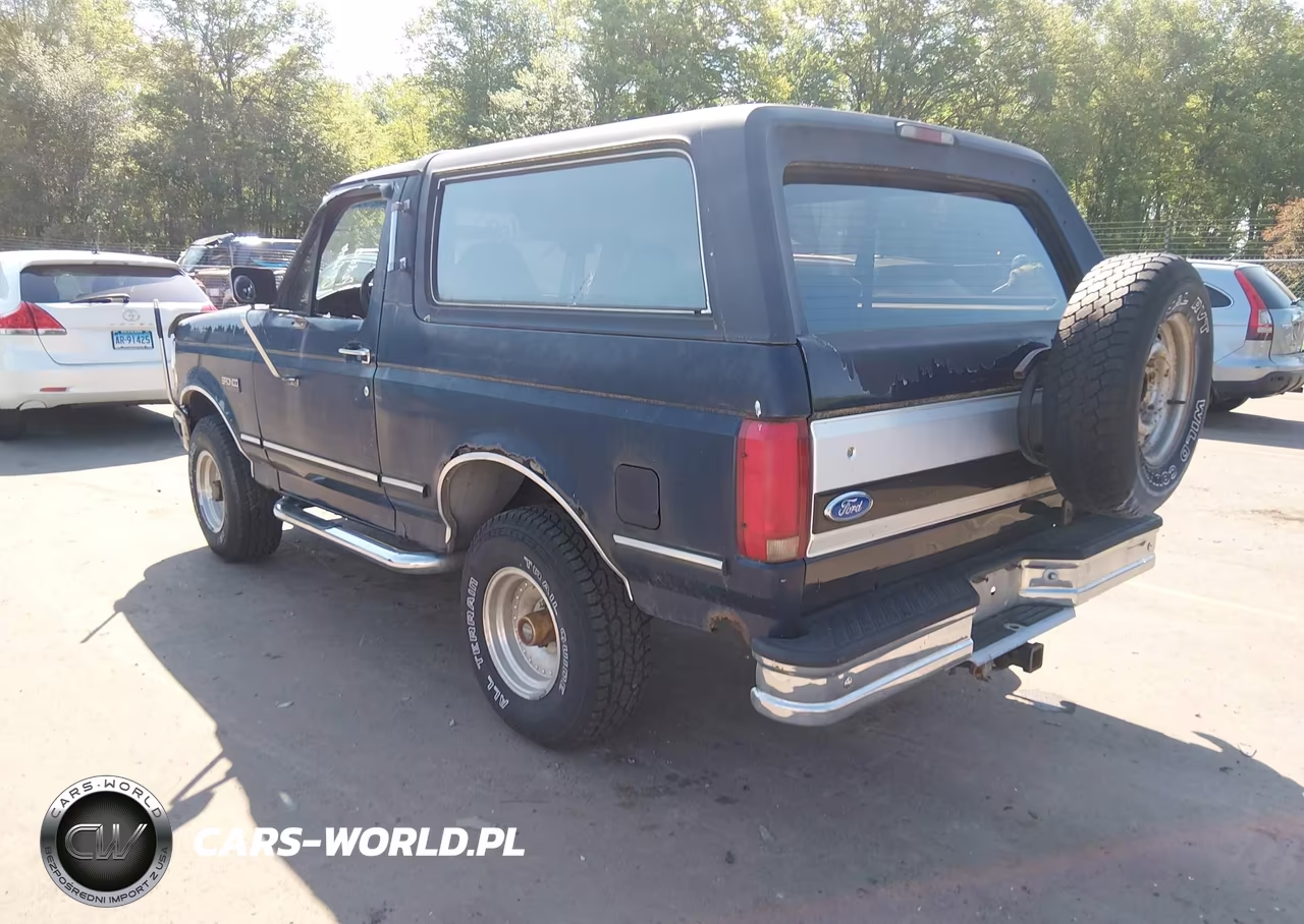 1992 Ford Bronco U100 VIN:1FMEU15H5NLA55060 - 3