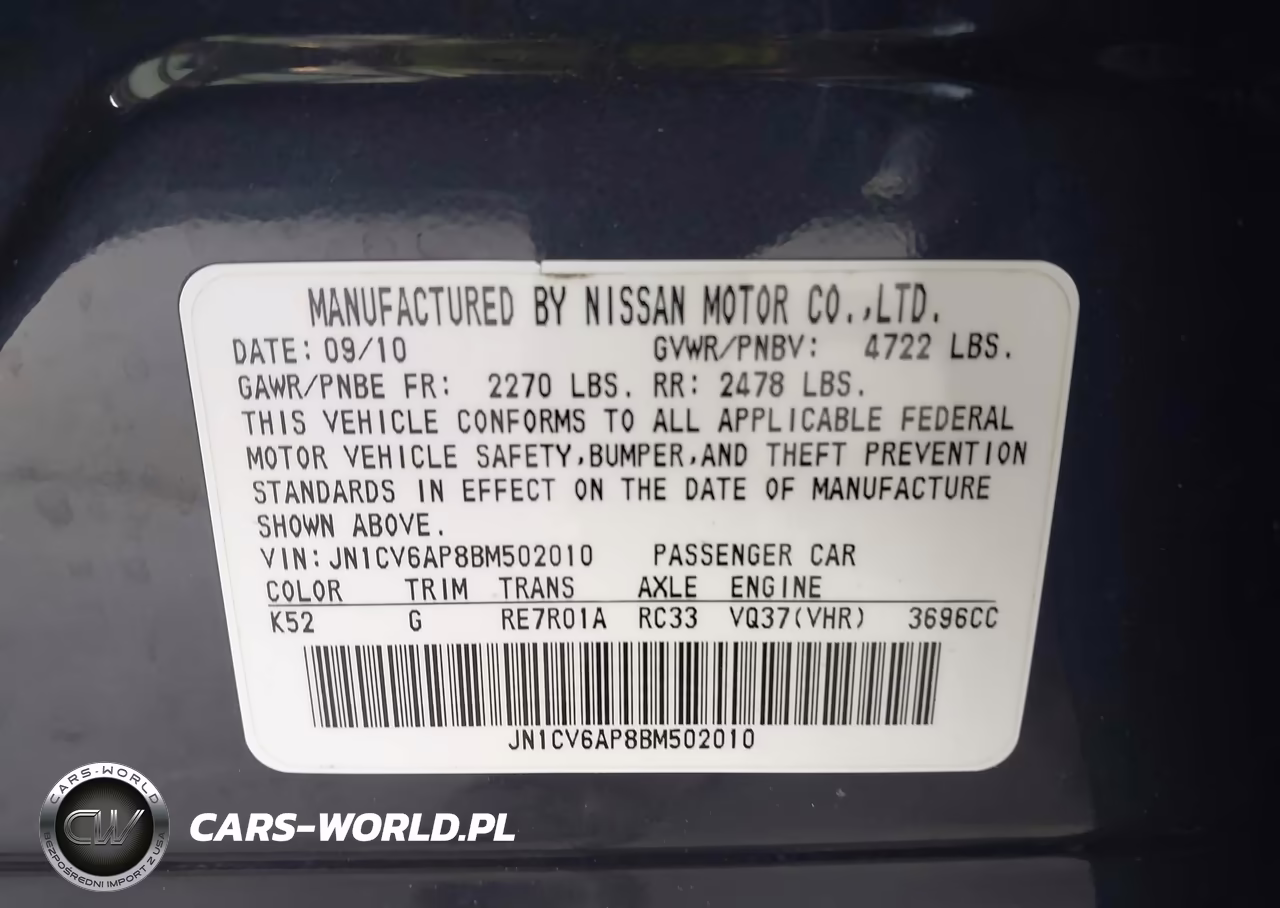 2011 Infiniti G37 Journey VIN:JN1CV6AP8BM502010 - 9