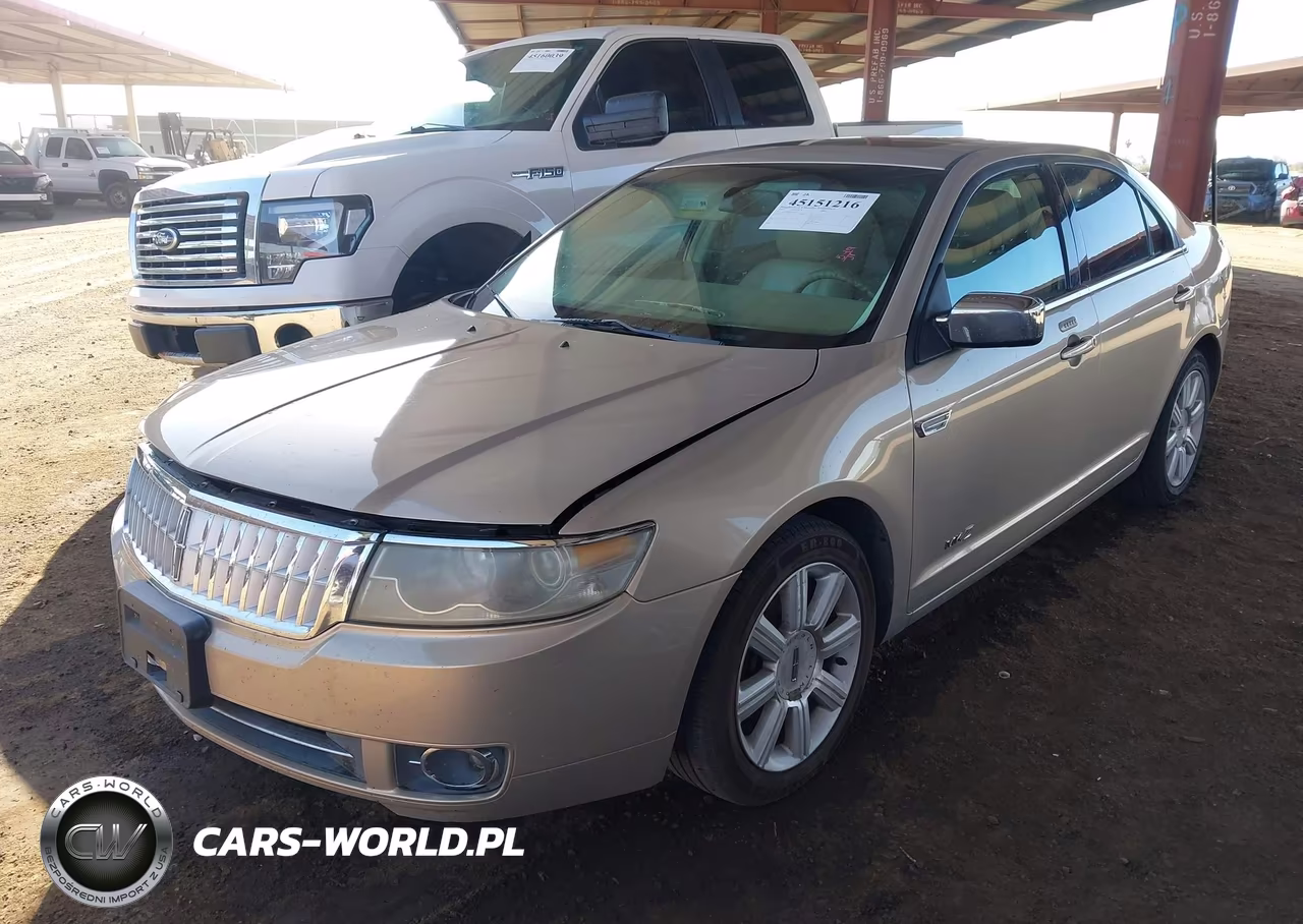 2007 Lincoln Mkz VIN:3LNHM26T07R612113 - 2