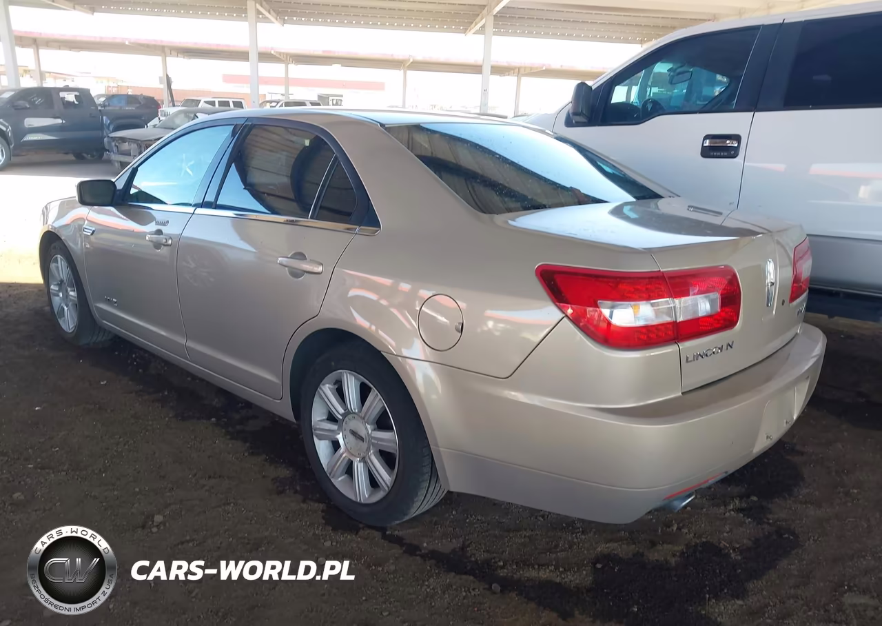 2007 Lincoln Mkz VIN:3LNHM26T07R612113 - 3