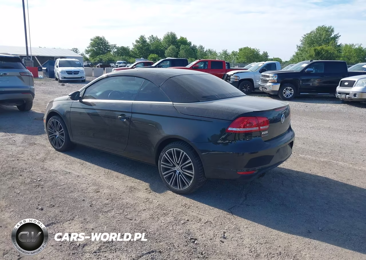 2014 Volkswagen Eos Sport VIN:WVWBW8AH0EV007258 - 3