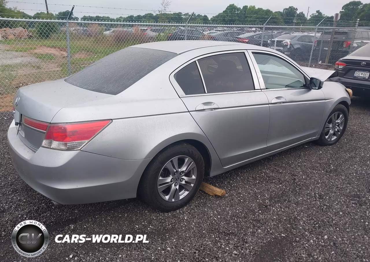 2011 Honda Accord 2.4 Se VIN:1HGCP2F6XBA070412 - 4