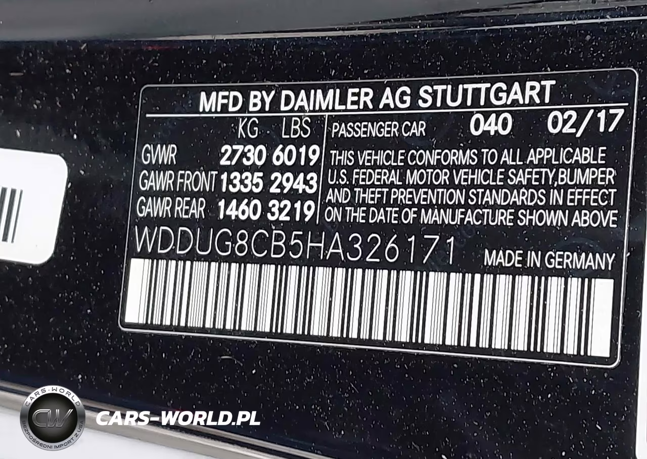 2017 Mercedes-Benz S 550 VIN:WDDUG8CB5HA326171 - 9