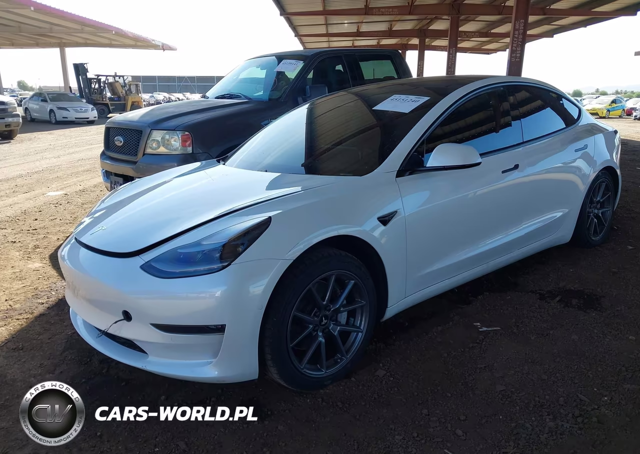 2021 Tesla Model 3 Standard Range Plus Rear-Wheel Drive VIN:5YJ3E1EA2MF874105 - 2