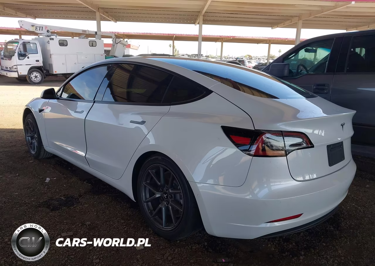 2021 Tesla Model 3 Standard Range Plus Rear-Wheel Drive VIN:5YJ3E1EA2MF874105 - 3