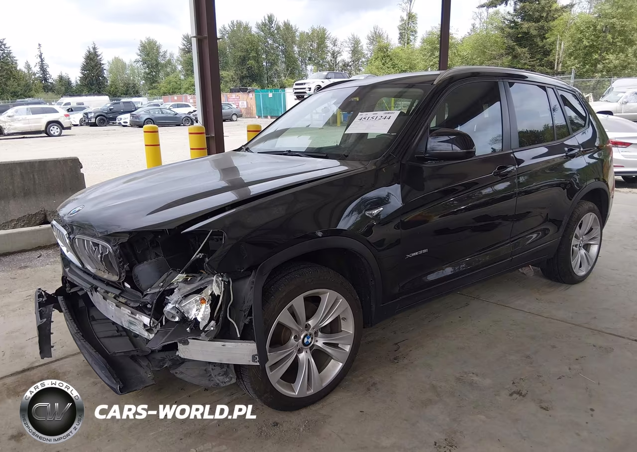 2015 BMW X3 xDrive35I VIN:5UXWX7C50F0K35219 - 2