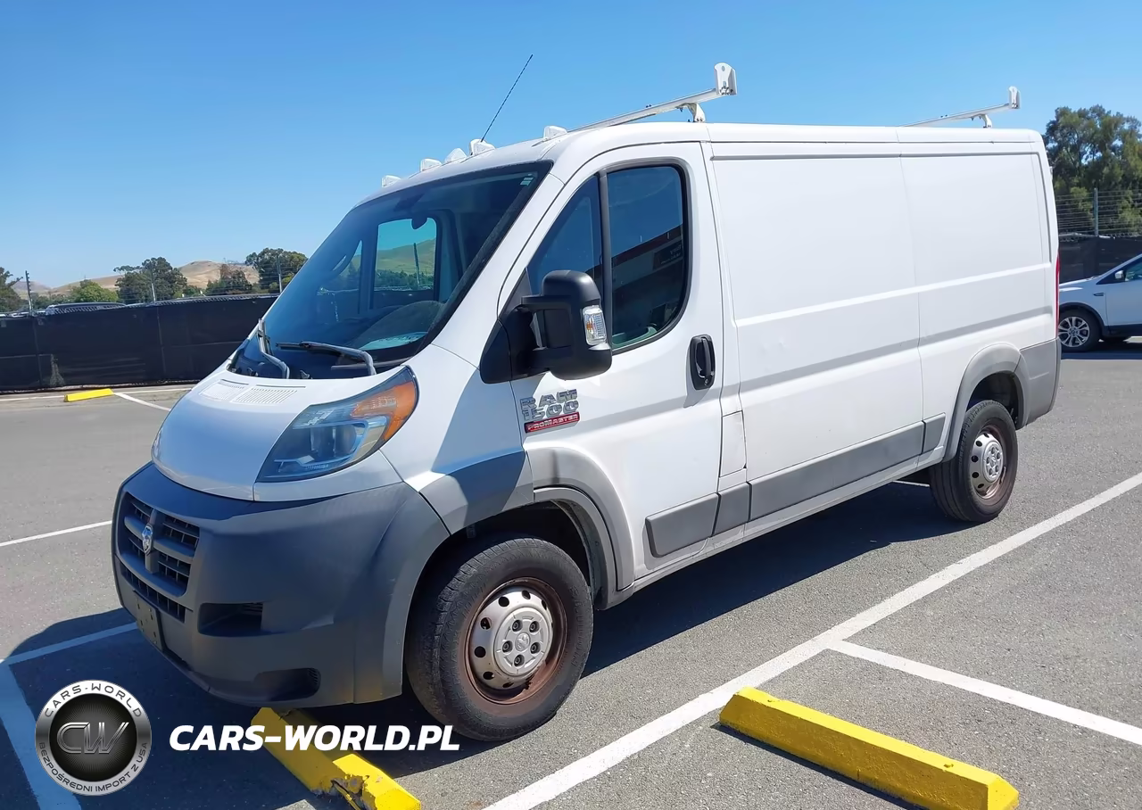 2018 Ram Promaster 1500 Low Roof 136 Wb VIN:3C6TRVAG7JE146617 - 2