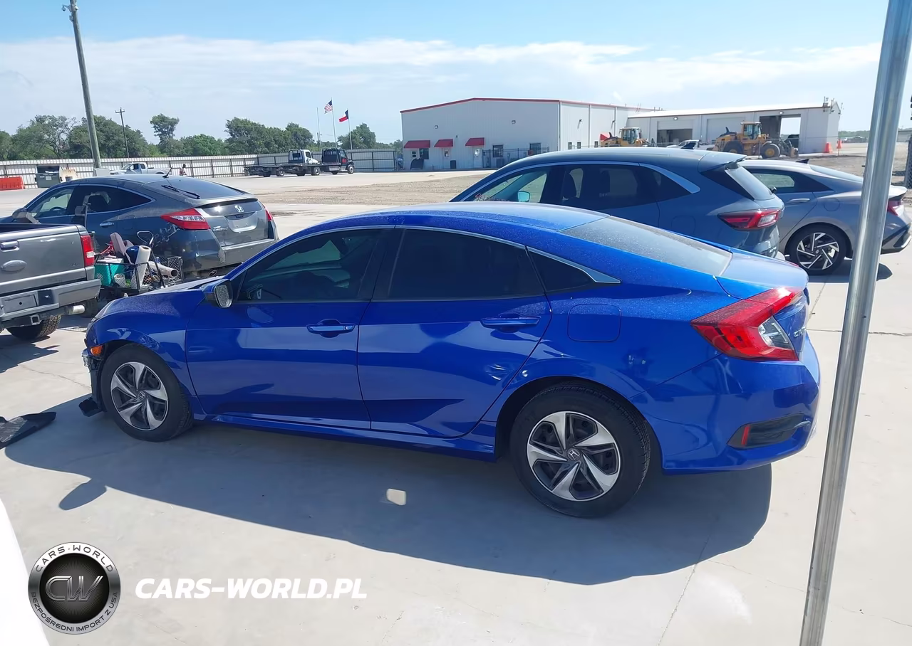2019 Honda Civic Lx VIN:19XFC2F68KE046050 - 14