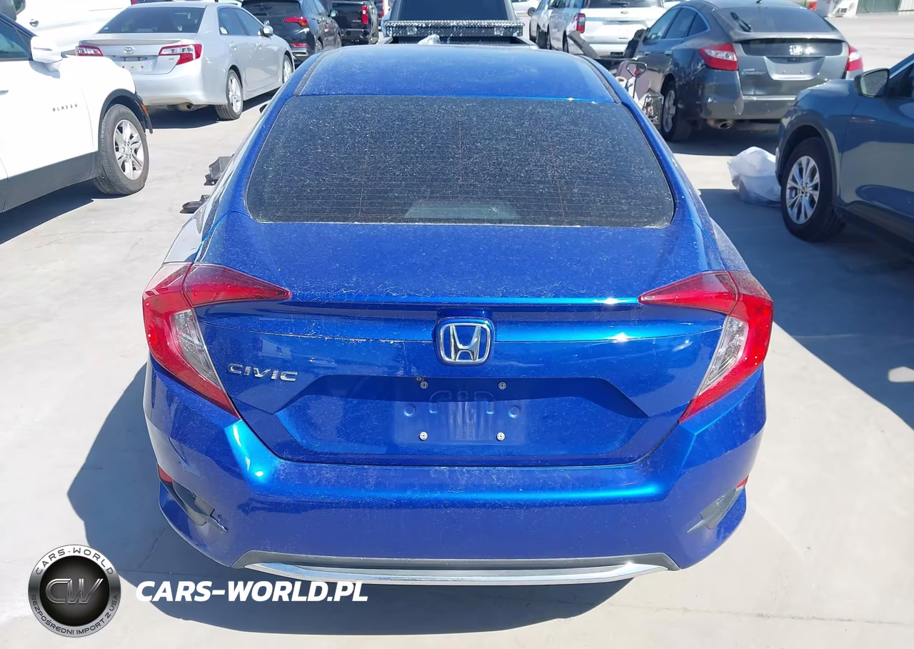 2019 Honda Civic Lx VIN:19XFC2F68KE046050 - 16