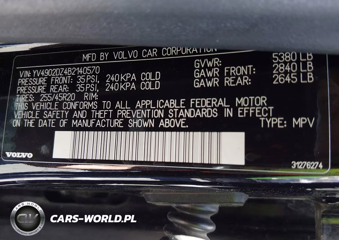 2011 Volvo Xc60 T6-T6 R-Design VIN:YV4902DZ4B2140570 - 9