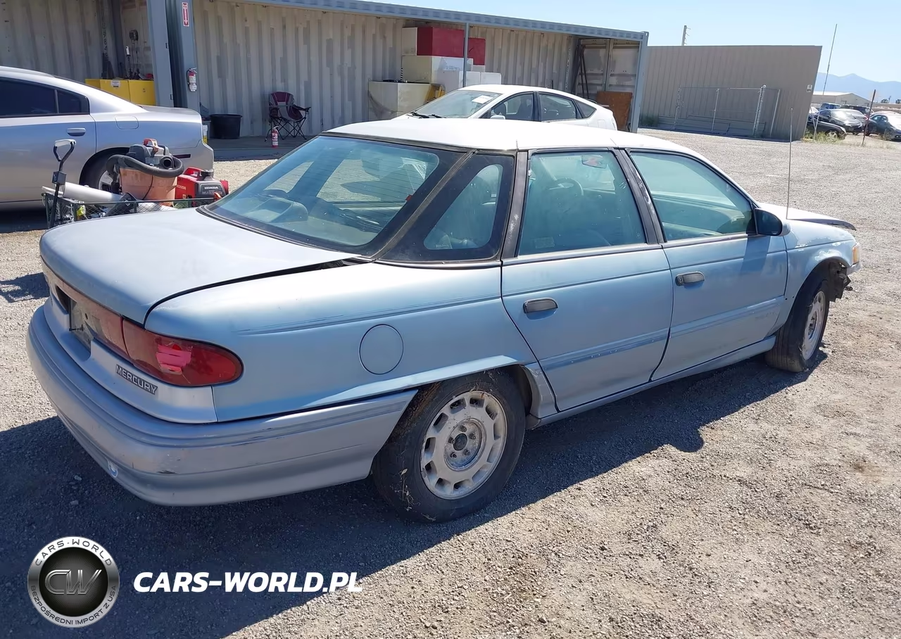 1992 Mercury Sable Ls VIN:1MECM5347NA604030 - 4