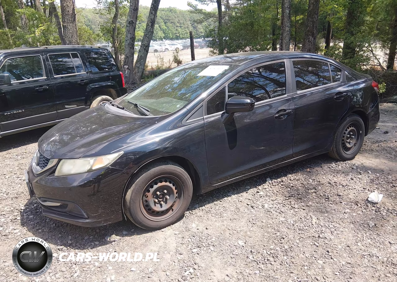 2014 Honda Civic Lx VIN:2HGFB2F56EH505550 - 2