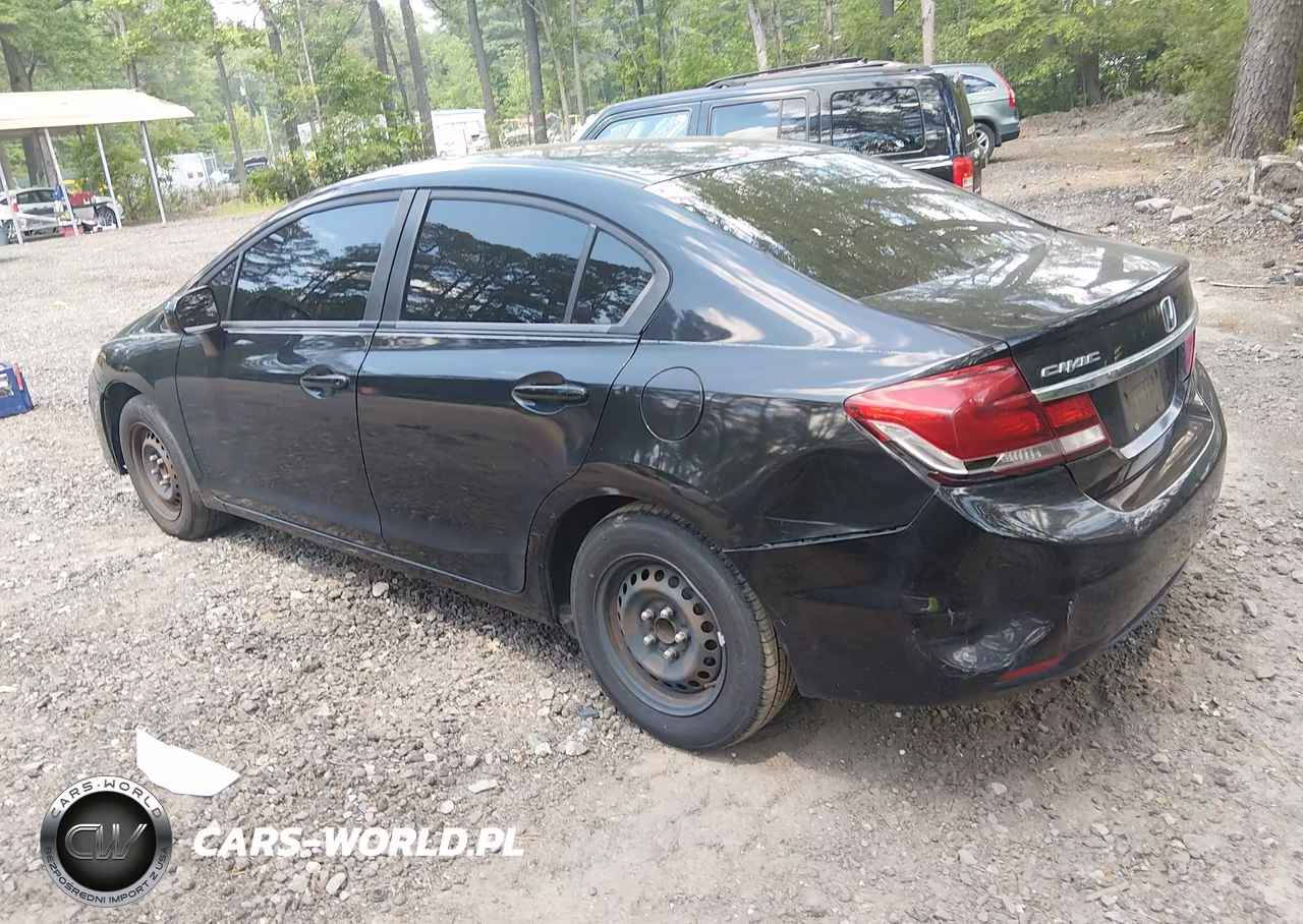 2014 Honda Civic Lx VIN:2HGFB2F56EH505550 - 3