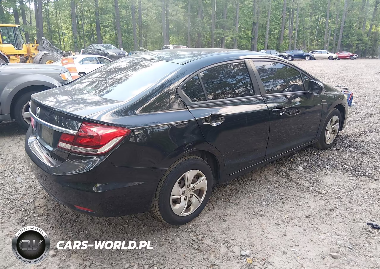2014 Honda Civic Lx VIN:2HGFB2F56EH505550 - 4