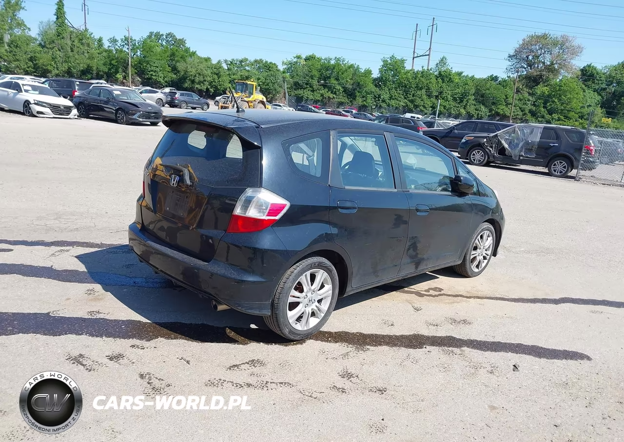 2010 Honda Fit Sport VIN:JHMGE8H44AC002807 - 4