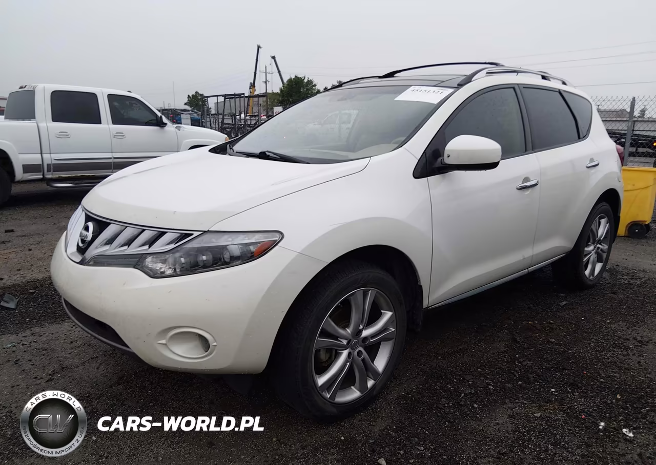 2010 Nissan Murano Le VIN:JN8AZ1MW2AW138186 - 2