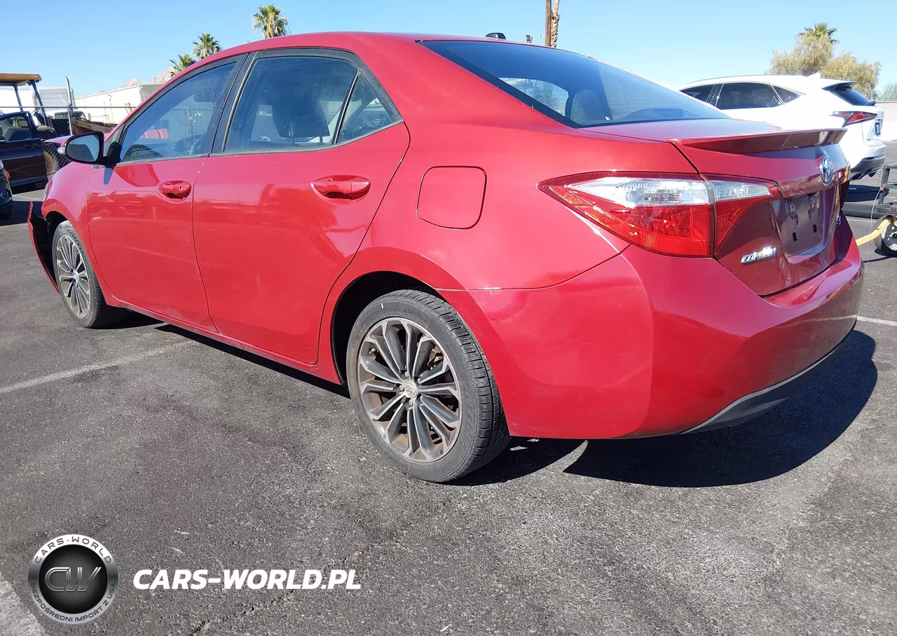 2014 Toyota Corolla S Plus VIN:5YFBURHE9EP150915 - 3
