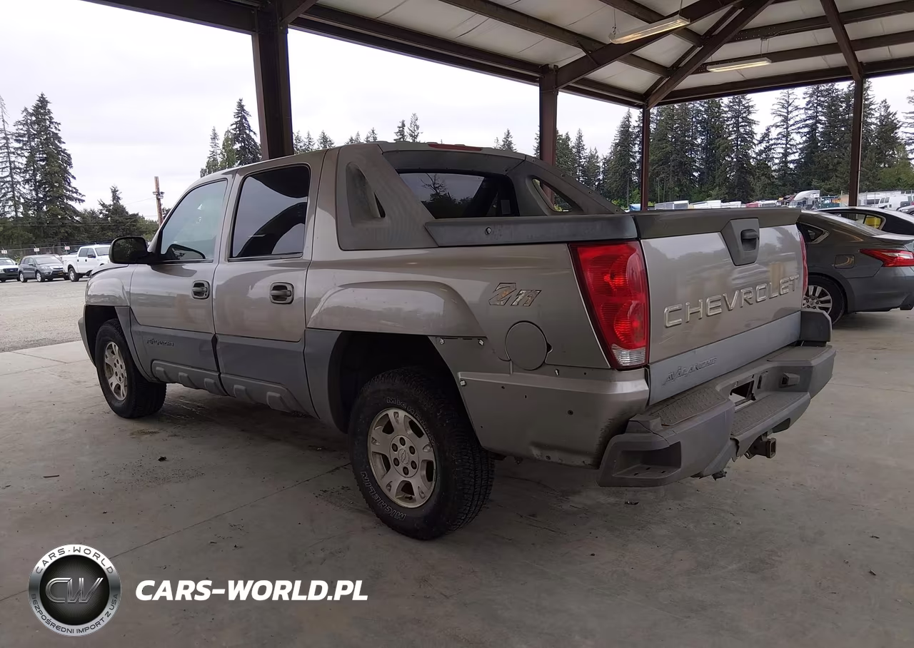 2002 Chevrolet Avalanche 1500 VIN:3GNEK13T02G105624 - 3