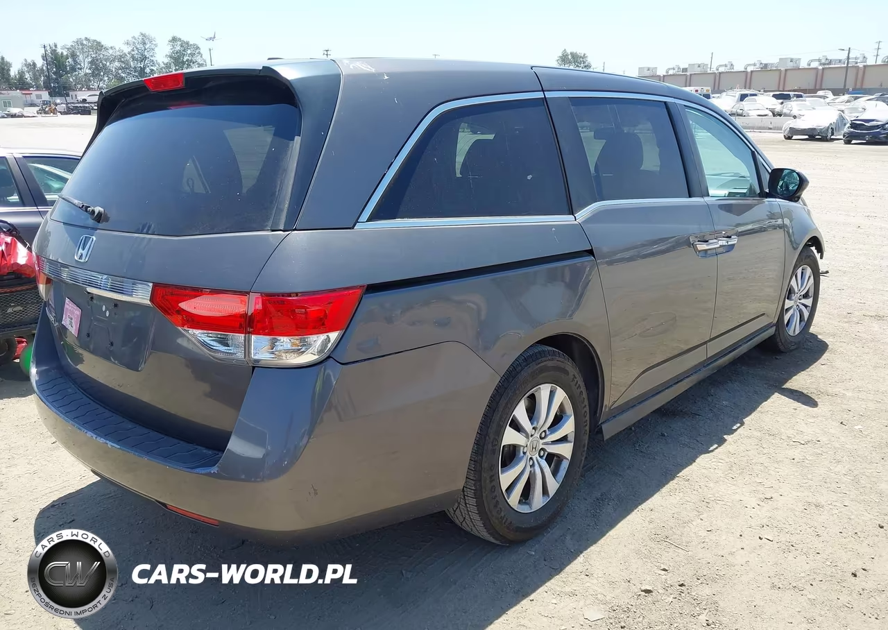 2015 Honda Odyssey Ex-L VIN:5FNRL5H65FB005449 - 4