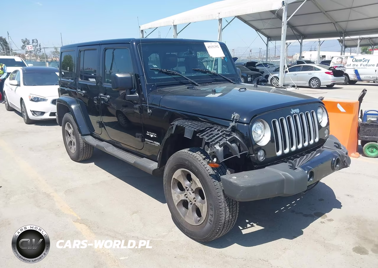 2018 Jeep Wrangler Jk Unlimited Sahara