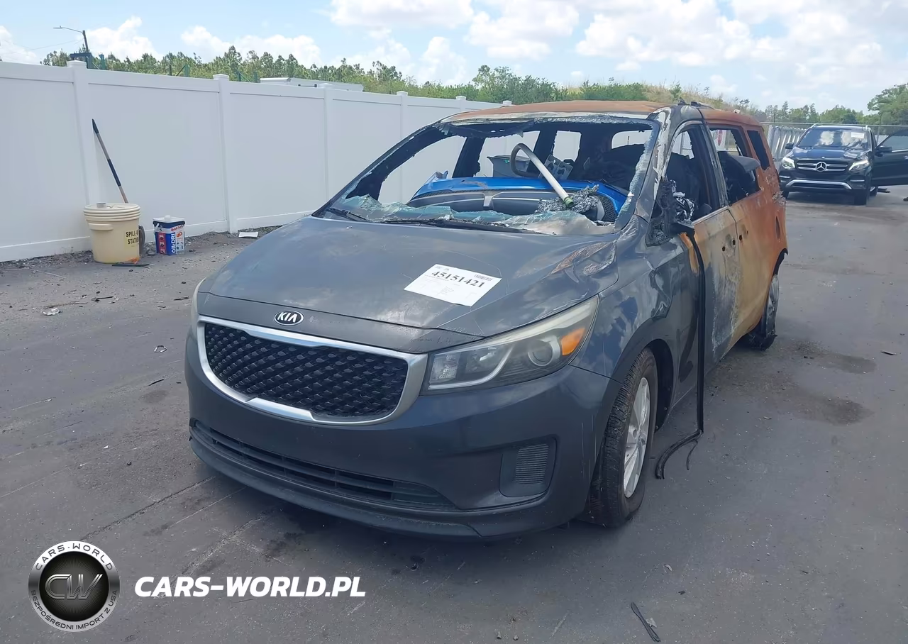 2016 Kia Sedona Lx VIN:KNDMB5C1XG6119825 - 2