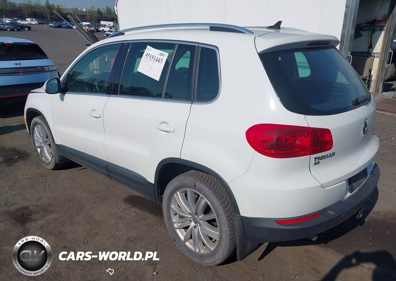 2016 Volkswagen Tiguan Se VIN:WVGBV7AX8GW605093 - 3