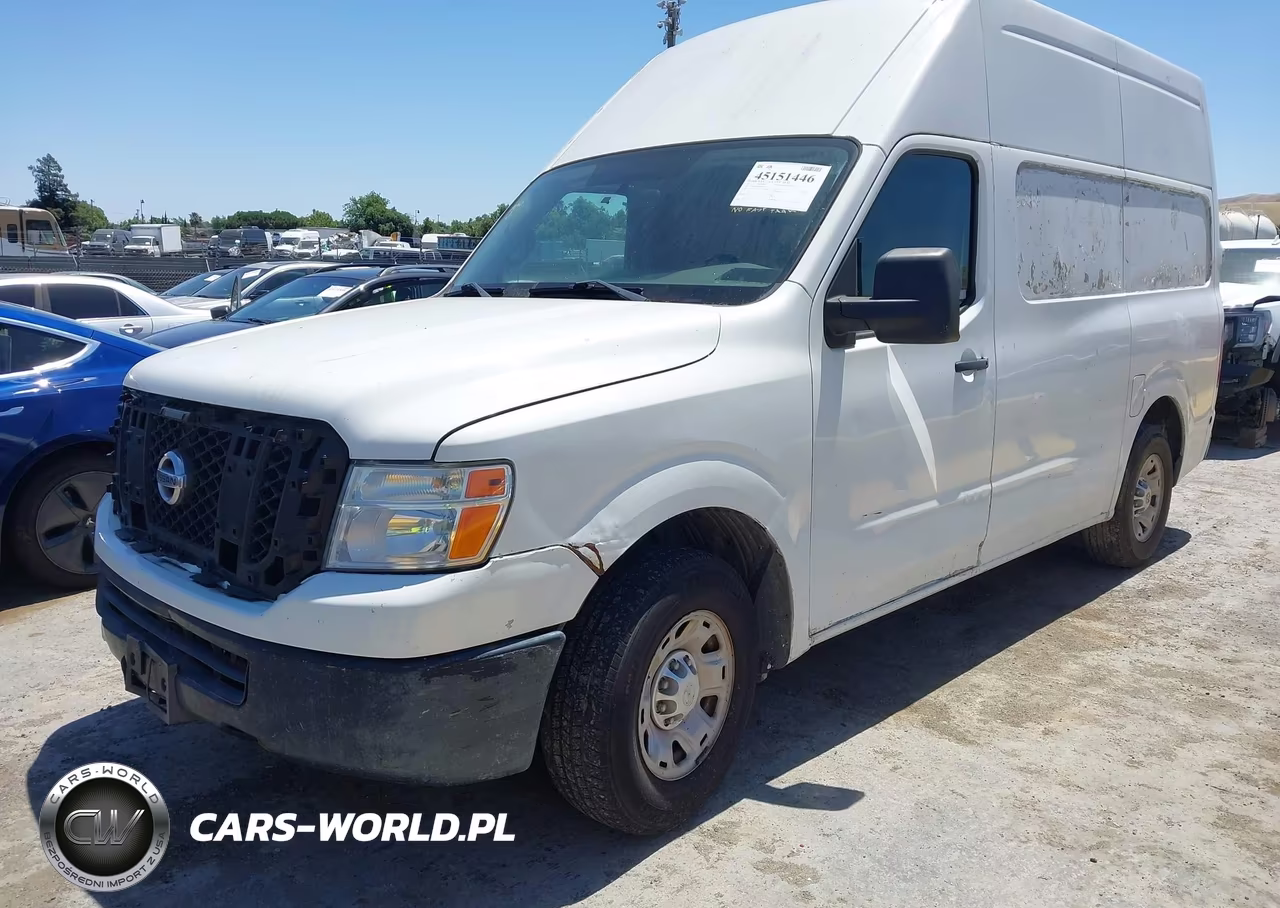 2013 Nissan Nv Cargo Nv2500 Hd S V6 VIN:1N6BF0LX3DN104455 - 2