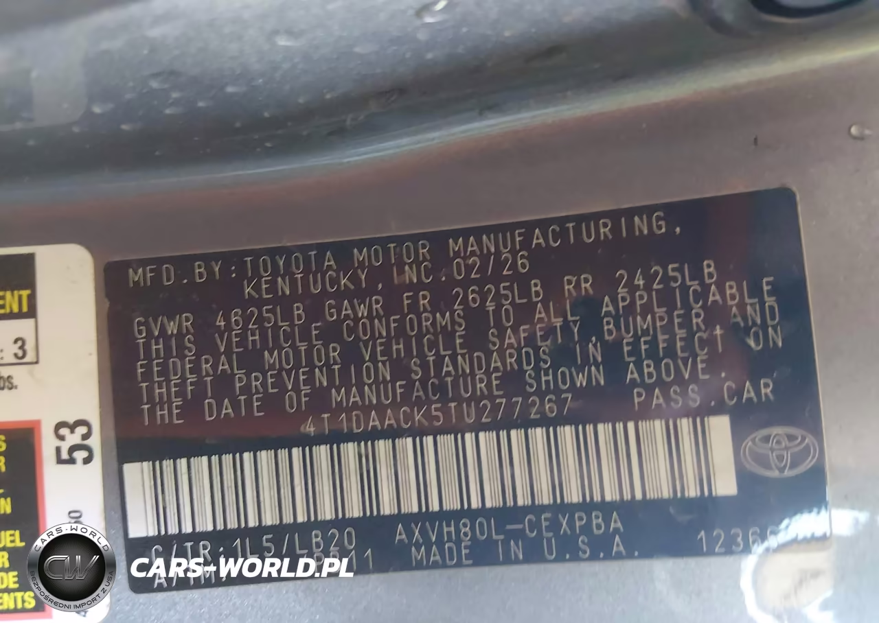 2026 Toyota Camry Xse VIN:4T1DAACK5TU277267 - 9