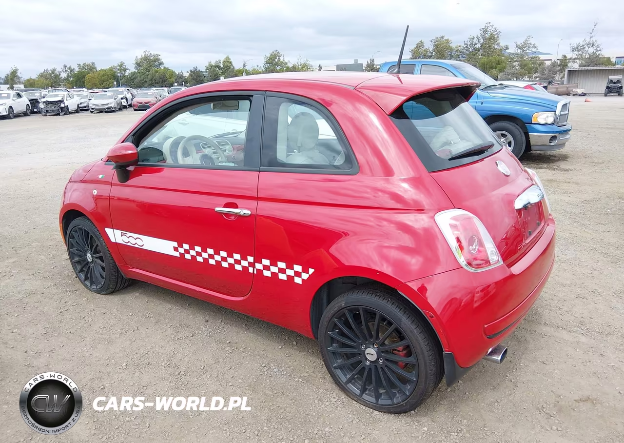 2013 Fiat 500 Pop VIN:3C3CFFAR7DT560414 - 3