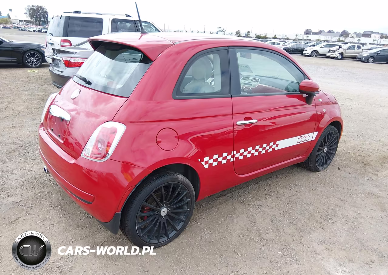 2013 Fiat 500 Pop VIN:3C3CFFAR7DT560414 - 4