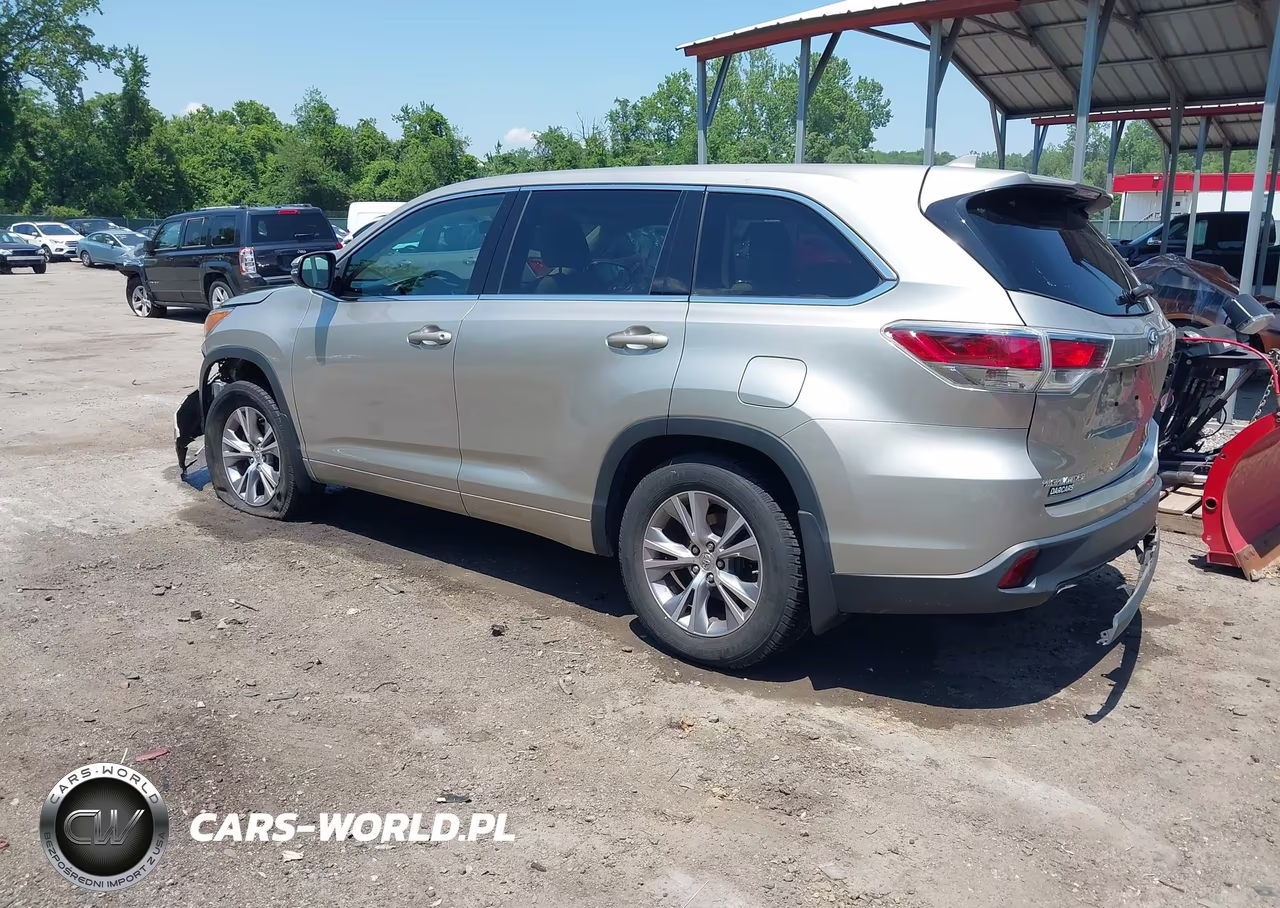 2015 Toyota Highlander Le Plus V6 VIN:5TDBKRFH6FS158384 - 3