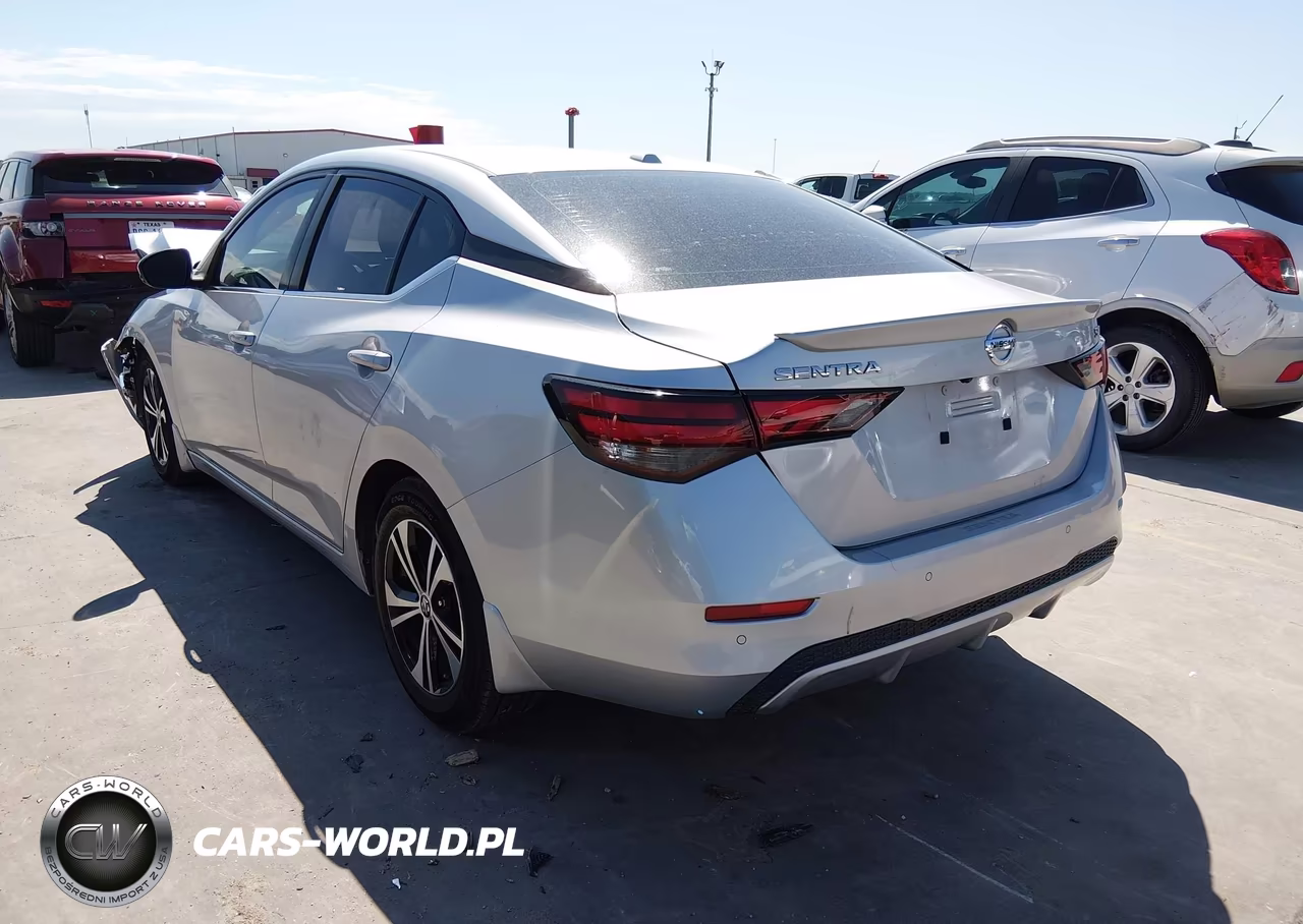 2020 Nissan Sentra Sv Xtronic Cvt VIN:3N1AB8CV3LY304165 - 3