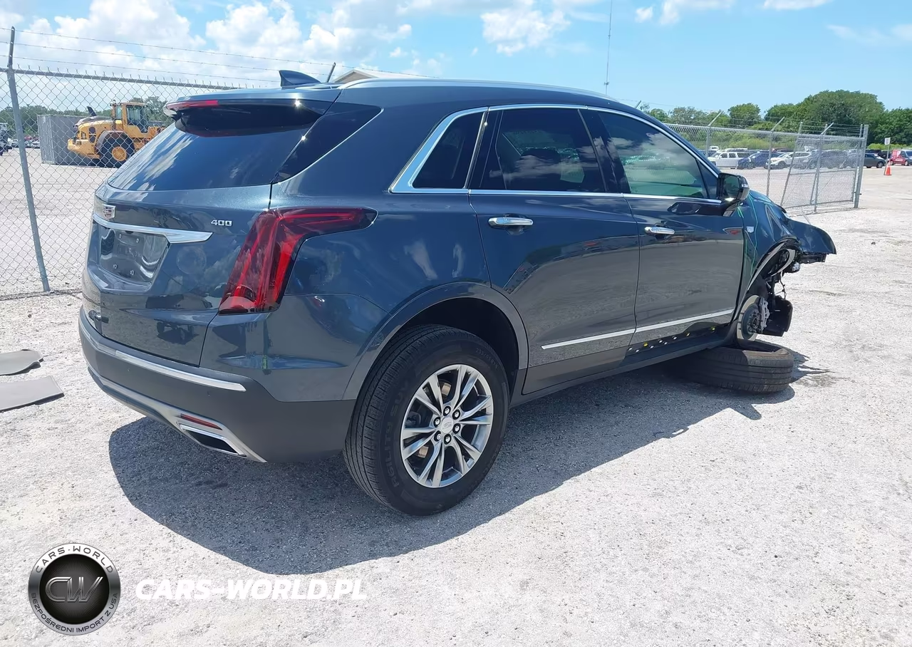 2021 Cadillac Xt5 Fwd Premium Luxury VIN:1GYKNCRS4MZ177307 - 4