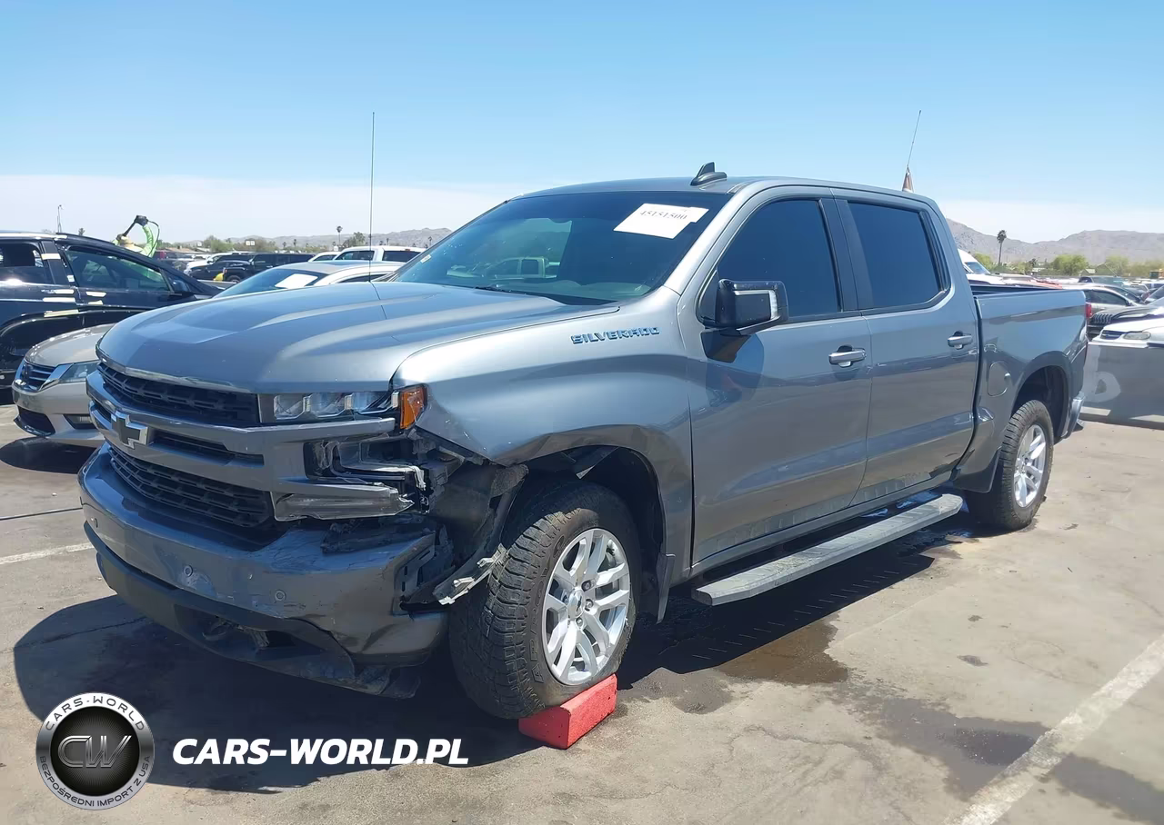 2020 Chevrolet Silverado 1500 2Wd Short Bed Rst VIN:3GCPWDED4LG377253 - 2